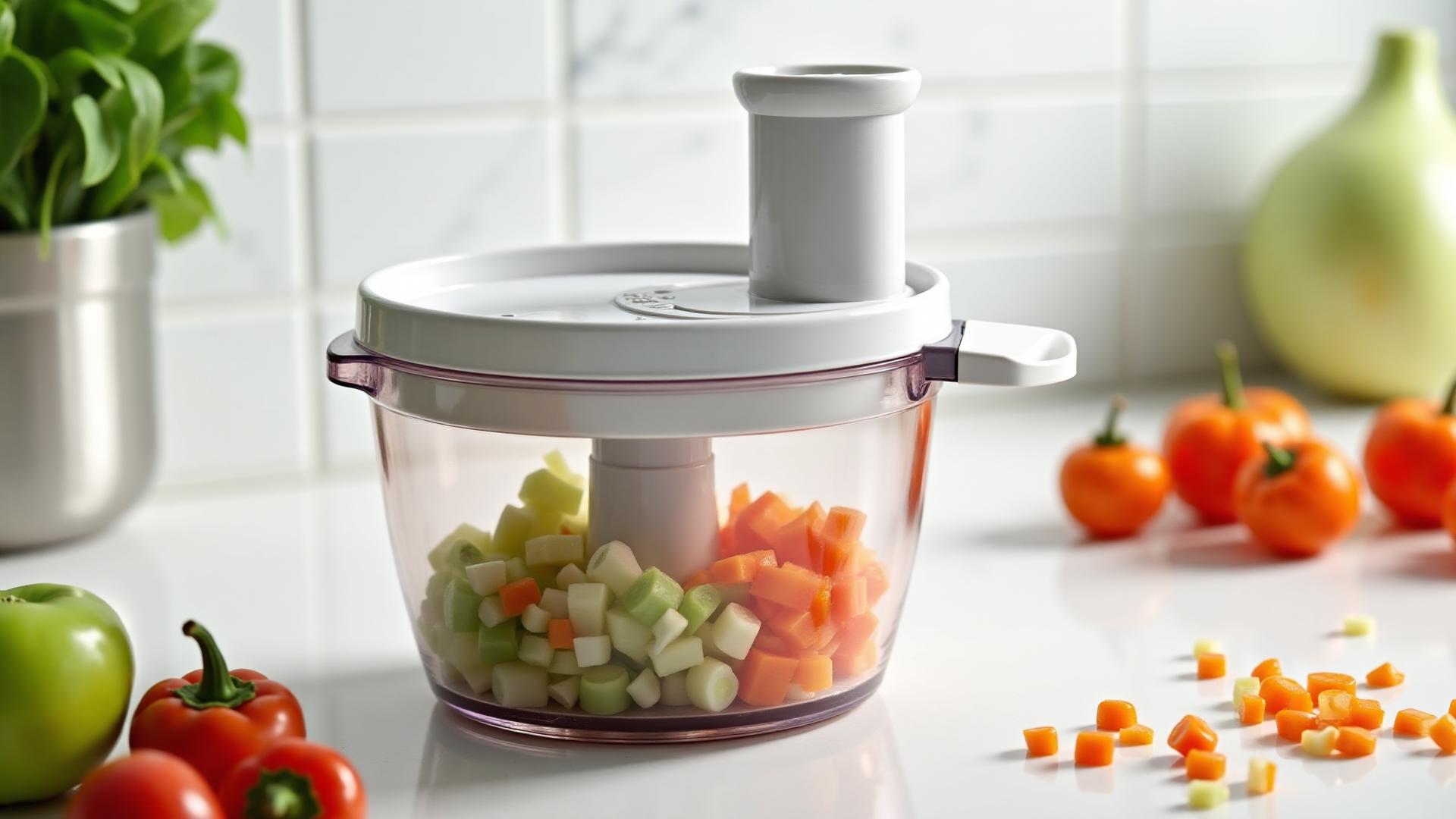 QuickChop™ – Prep Fast. Eat Better. | 4-in-1 Vegetable Chopper